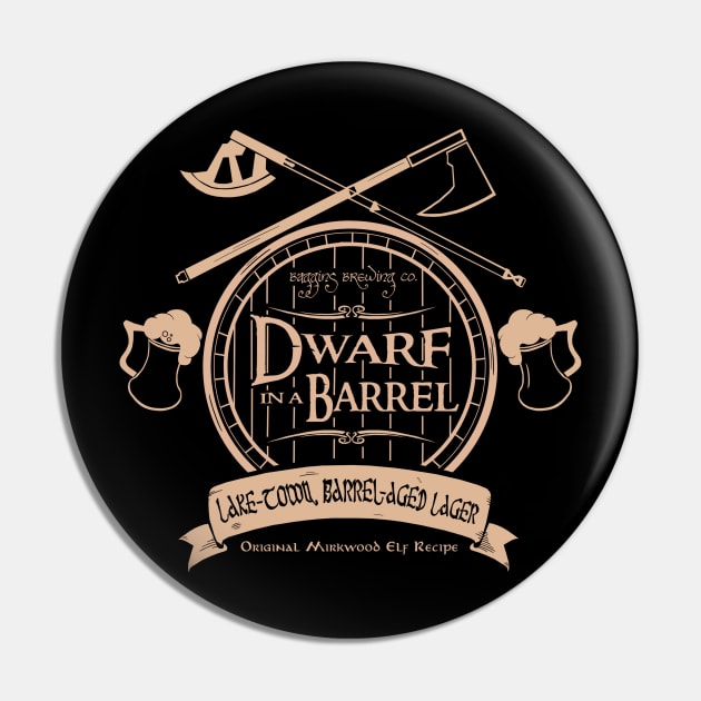 Dwarf in a Barrel Pin by dashape80