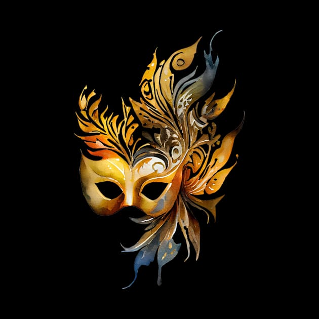 Masquerade mask by DreamLoudArt