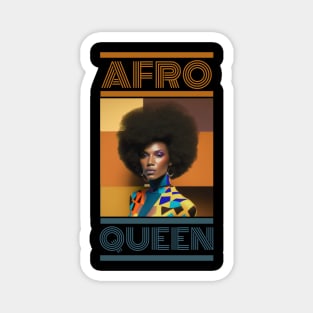 Afro Queen Magnet