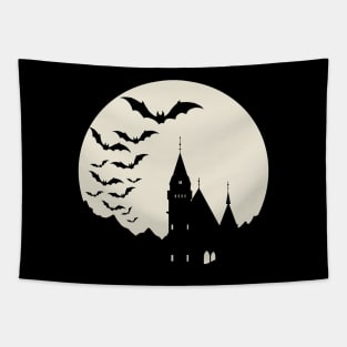 Ravenloft by the moon Tapestry