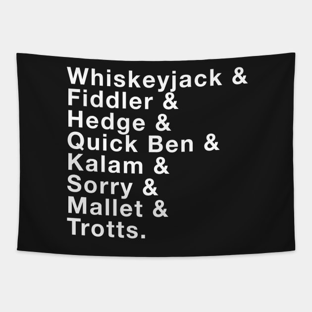 Bridgeburners 9th Squad Tapestry by Minmoji