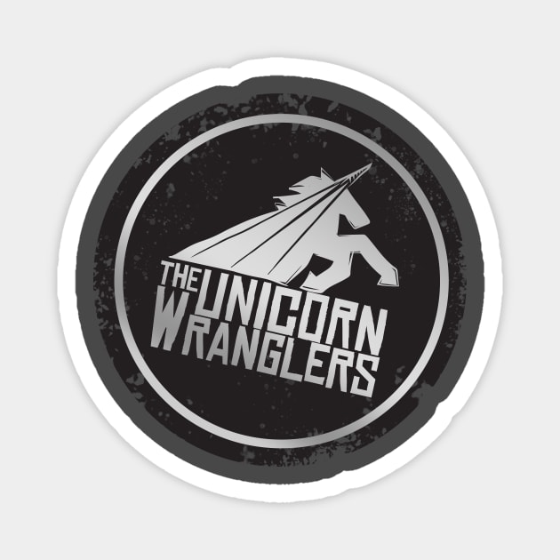 Distressed Logo Magnet by The Unicorn Wranglers
