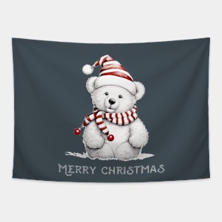 Christmas Teddy Bear 1 Tapestry