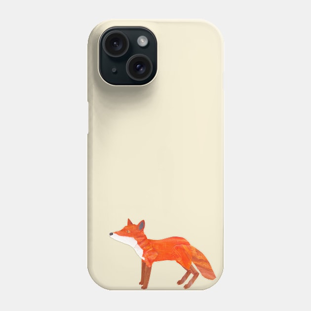 Curious Fox Phone Case by BenMorganIllustration