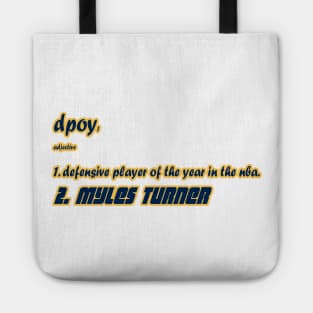 Myles Turner DPOY Tote