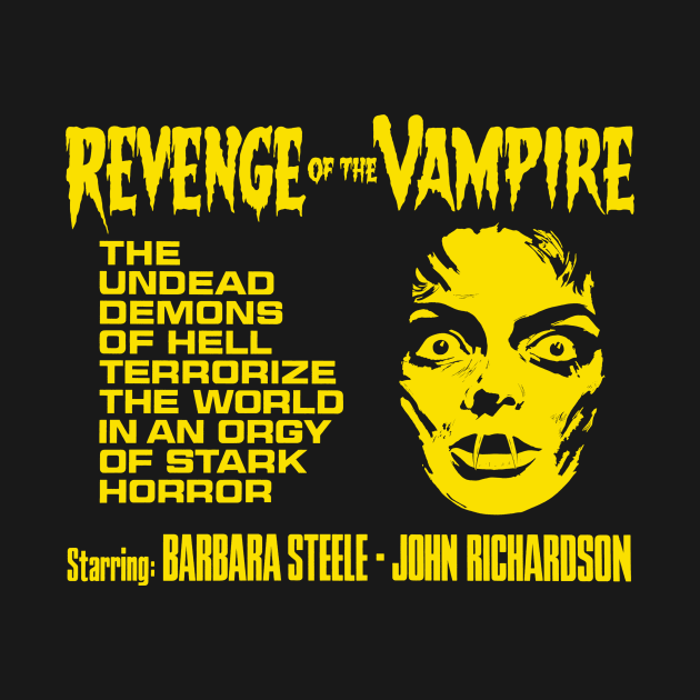 Revenge of the Vampire (yellow) by The Video Basement