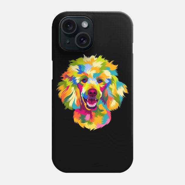 Poodle Dog Pop Art Phone Case by IainDodes