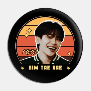 Retro Kim Tae Rae ZEROBASEONE Pin