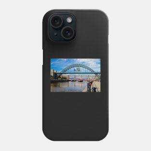 Newcastle Upon Tyne Bridges Phone Case