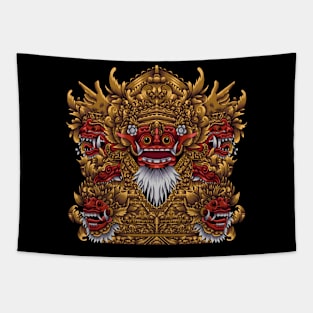 Temple of Barong Tapestry