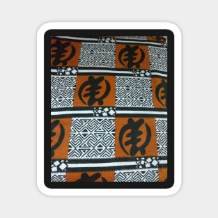 Ghanaian Gye Nyame African Print Magnet