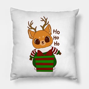 ADORABLE CHRISTMAS DEER Pillow