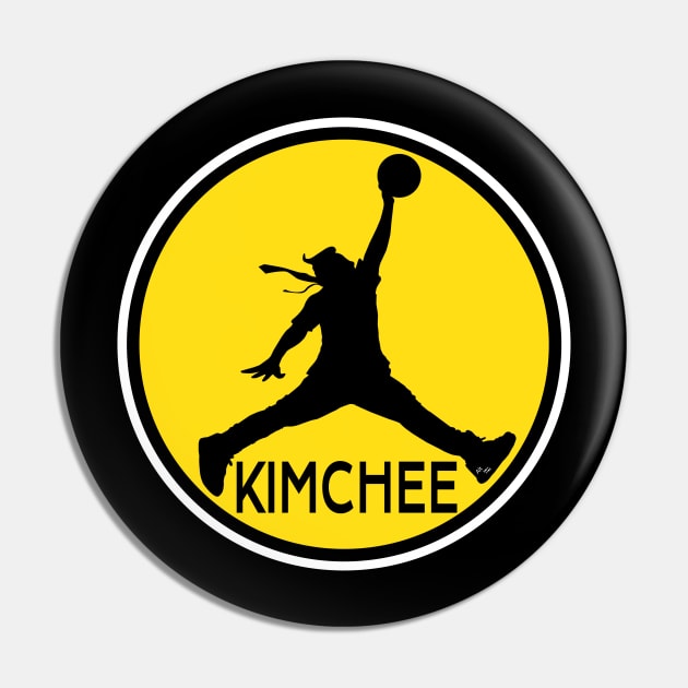 Kim's Convenience Air Kimchee Slam Dunk Pin by AltTabStudio