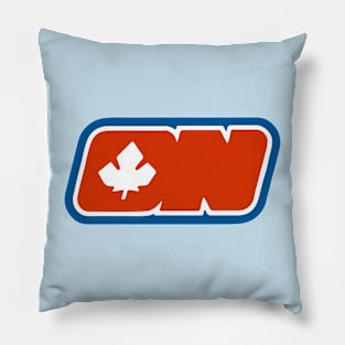 Retro Hockey - Ottawa Nationals Hockey Team - WHA Seventies Pillow