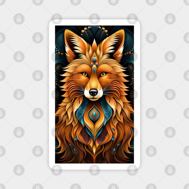 Fox Magnet by This and That Designs