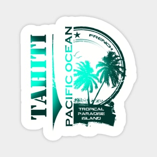 TAHITI Summer Beach Magnet