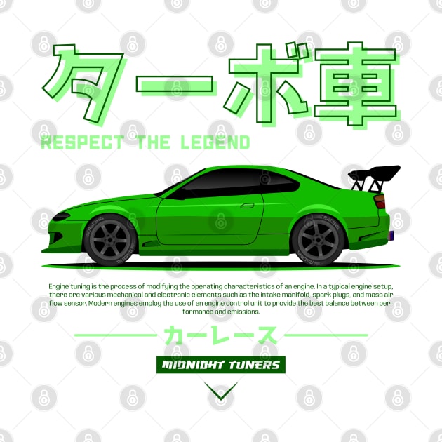 Green JDM S15 S Chassis Legend by RacingSize