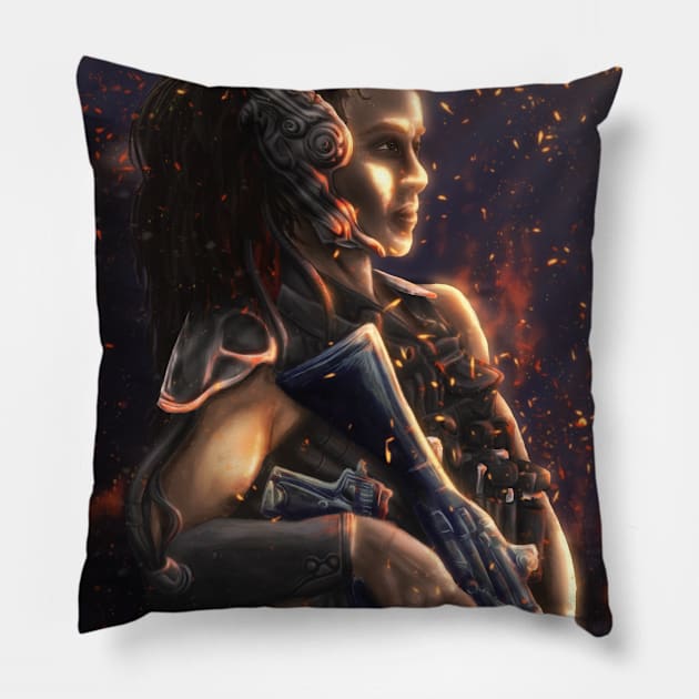 Protagonist Pillow by Jarrodjvandenberg