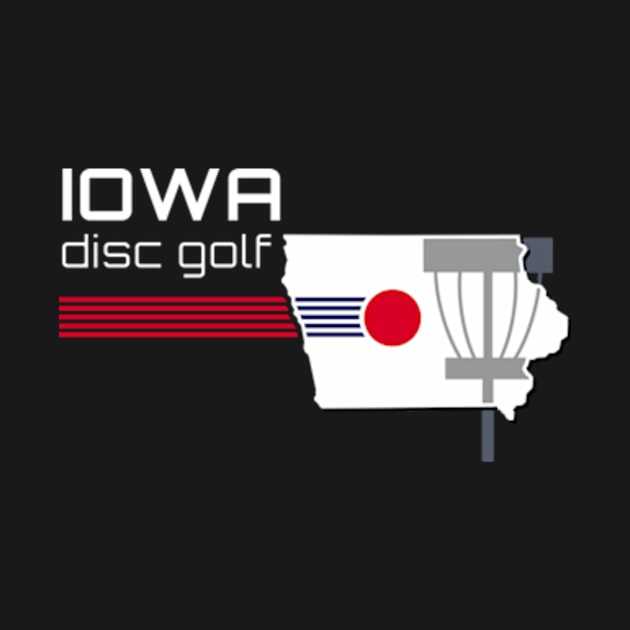 Iowa Disc Golf - Lines Light by grahamwilliams