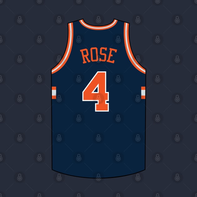 Derrick Rose New York Jersey Qiangy by qiangdade