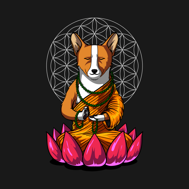 Corgi Dog Buddha by underheaven