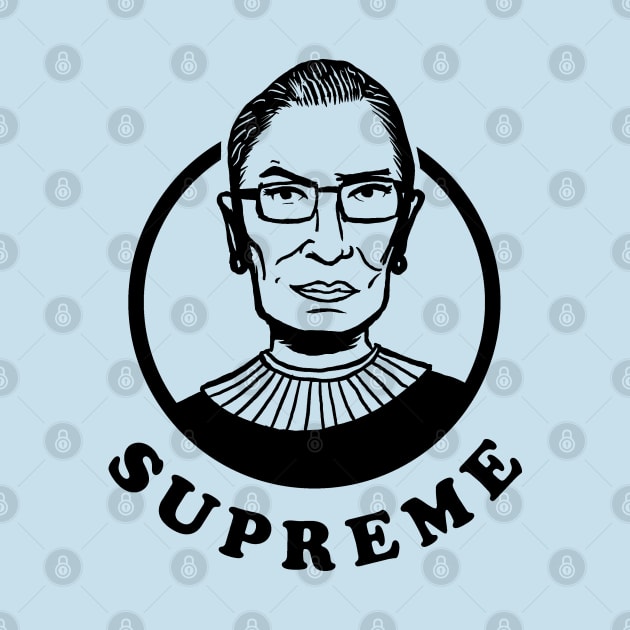 Ruth Bader Ginsberg is Supreme (RBG) by UselessRob