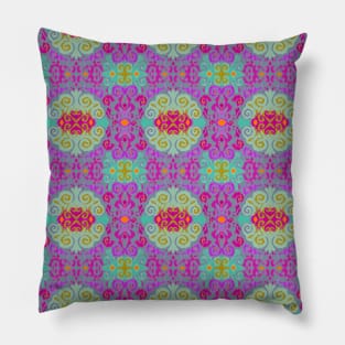 medallion ethnic suzani Pillow