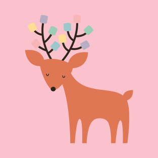 Deer Marshmallow T-Shirt