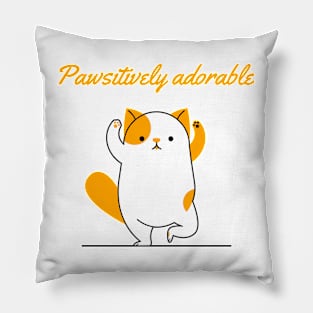 Pawsitively adorable Pillow