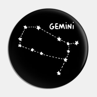 Zodiac Sign - Gemini Pin