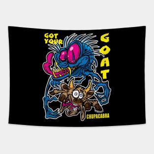 I'll Get Your Goat Chupacabra Tapestry