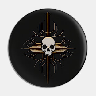Death Symbol Pin