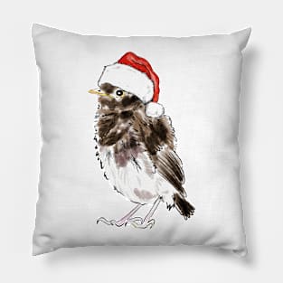Christmas Robin Pillow