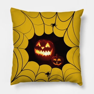 Funy pumpkin halloween celebrations Pillow