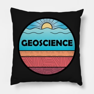 Geoscience Cross Section Pillow