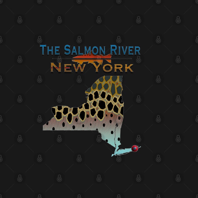 The Salmon River New York by MikaelJenei