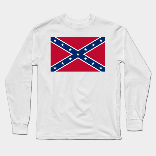 Confederate Naval Jack - Civil War - Long Sleeve T-Shirt | TeePublic