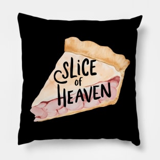 "Slice of Heaven", Retro Design Pillow