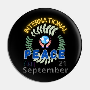 World in Peace Pin