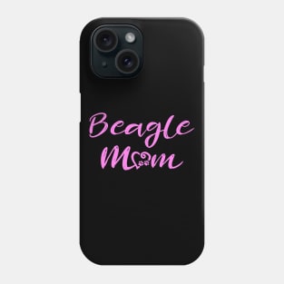 Beagle Mom (Pink) Phone Case