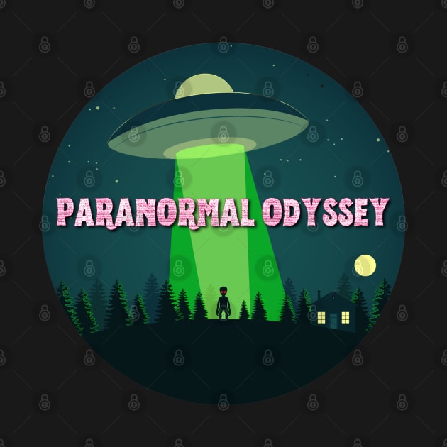 Paranormal Odyssey Podcast - Original Logo by Paranormal World Productions Studio