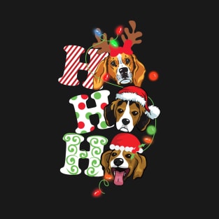 Ho Ho Ho Beagle T-Shirt