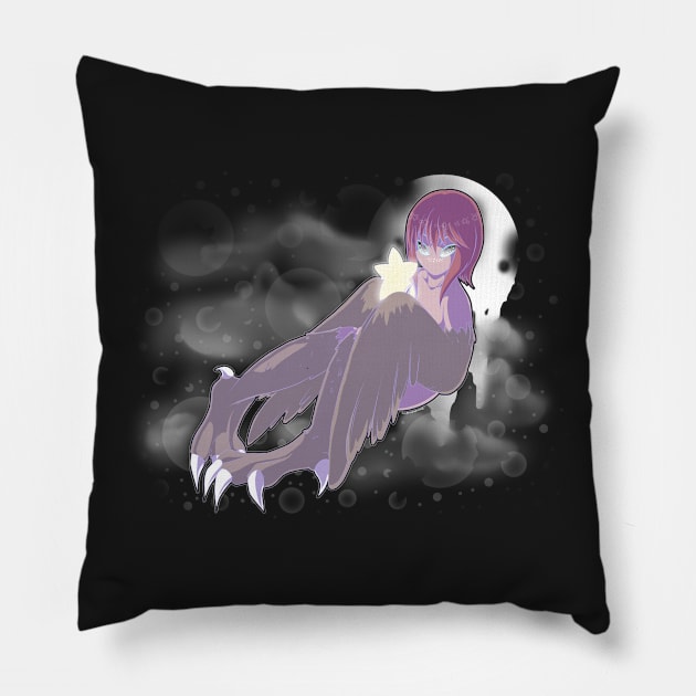 Hope in the NightSky Pillow by AllKindsOfYES