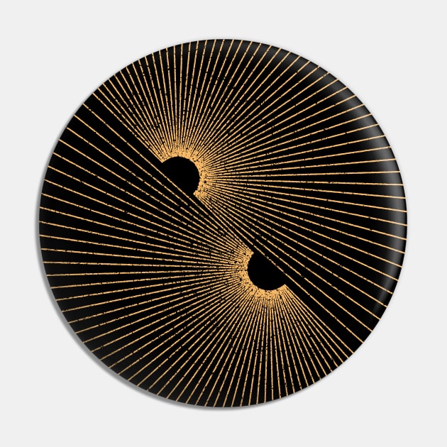 GOLDEN BROKEN SUN Pin by azified