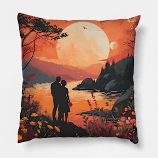 Discover True Romance: Art, Creativity and Connections for Valentine's Day and Lovers' Day Pillow