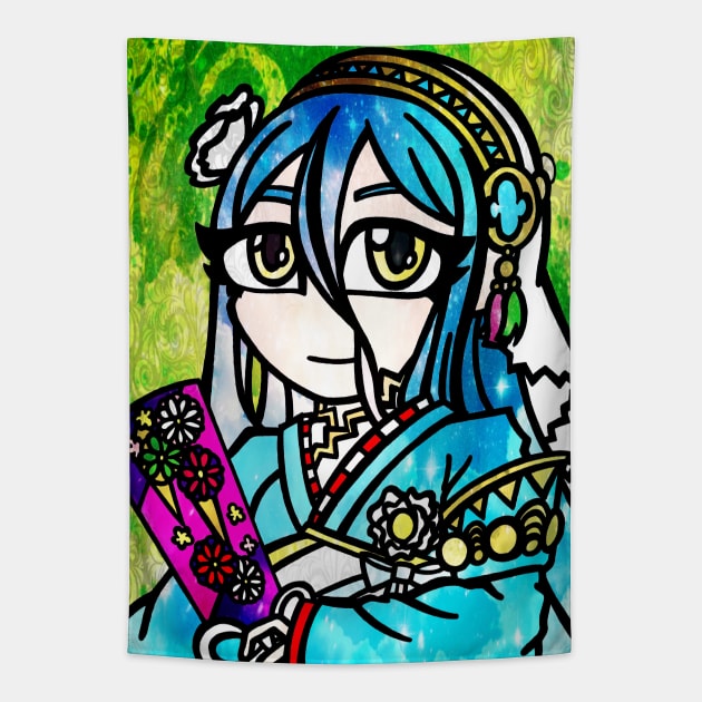 FEH - Celebratory Spirit, Azura Tapestry by ScribbleSketchScoo