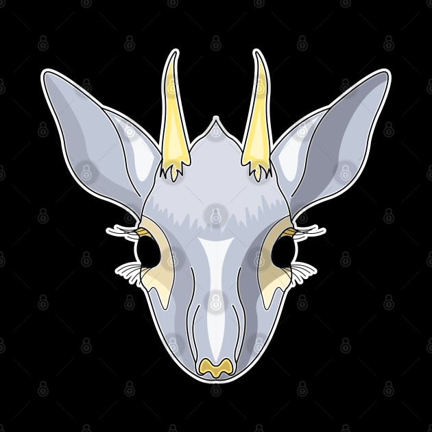 silver kirk dik dik face by dwalikur