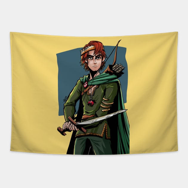Hiccup Haddock the Third, King of the Wilderwest Tapestry by inhonoredglory