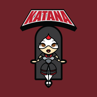 DC Super Hero Girls Katana Tooniefied T-Shirt