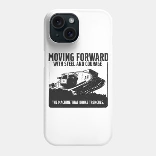 WW1 Tank - The machine that broke trenches. Phone Case